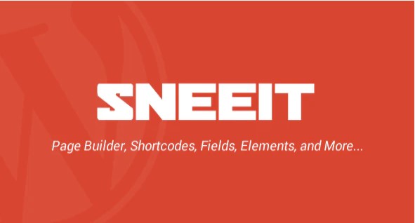 Sneeit – WordPress Theme Development Builder Free Download