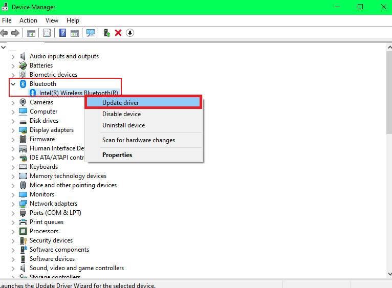 Update bluetooth driver