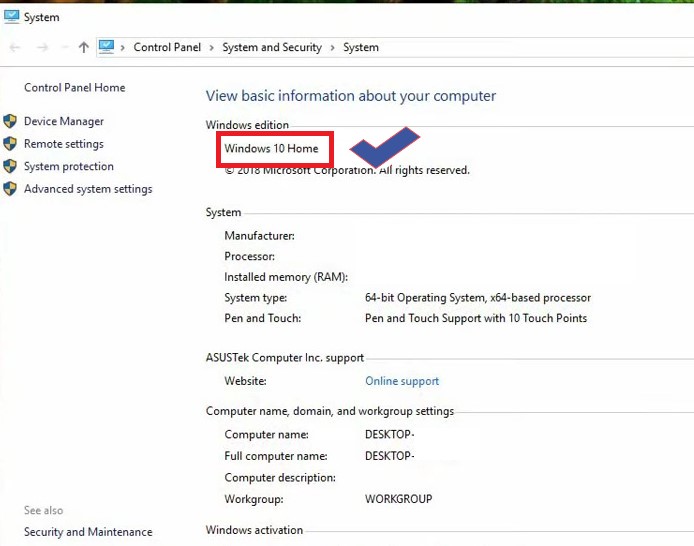 Windows 10 Home S mode has been disabled 